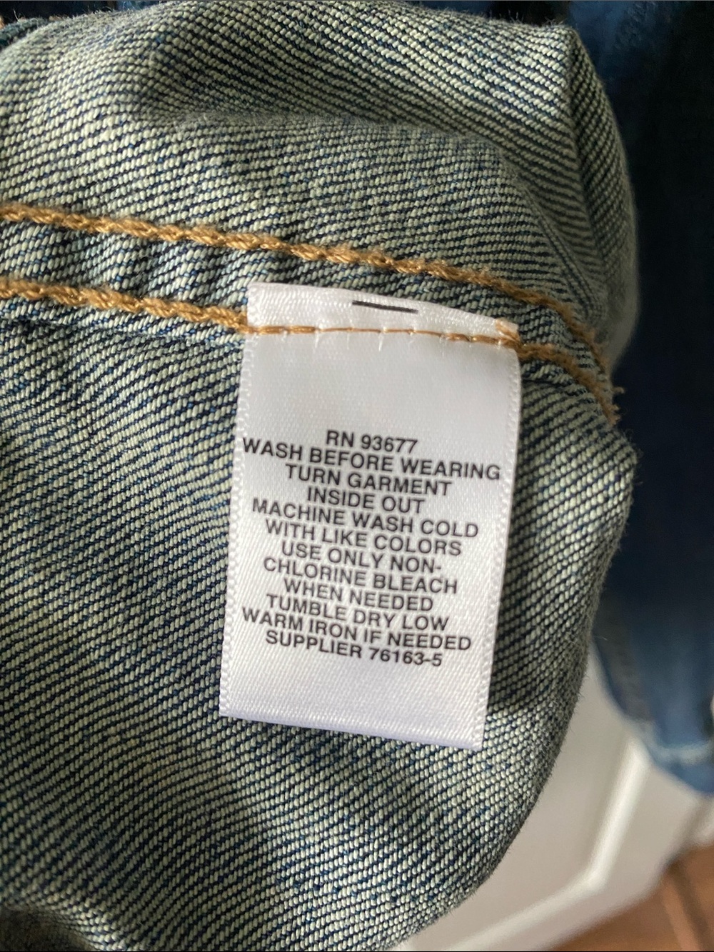 Liz Claiborne Blue Button-Front Denim Jacket XL - Picture 3 of 11
